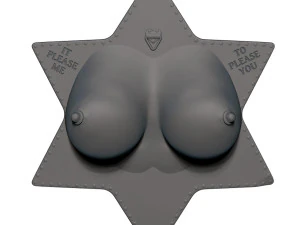 boobs pierced fridge magnets 3D Print Model