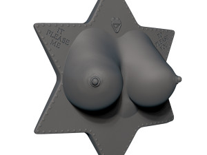 boobs pierced fridge magnets 3D Принт Модель