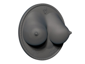 boobs pierced fridge magnets 3D Принт Модель