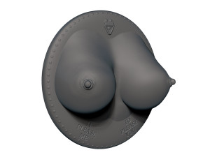 boobs pierced fridge magnets 3D Принт Модель
