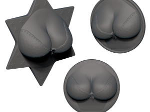 cleavage busty bra fridge magnets 3D Print Model