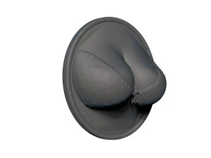 cleavage busty bra fridge magnets 3D Print Model