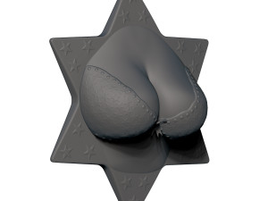cleavage busty bra fridge magnets 3D Принт Модель
