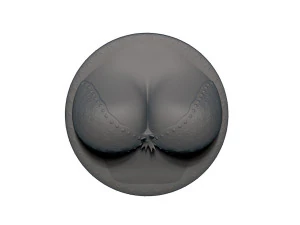 cleavage busty bra fridge magnets 3D Print Model