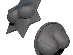 cleavage busty bra fridge magnets 3D Принт Модель
