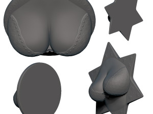 cleavage busty bra fridge magnets 3D Принт Модель