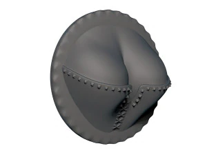 cleavage busty punk fridge magnets 3D Print Model