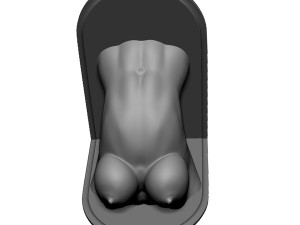 shelf brackets female torso 3D Baskı Modeli