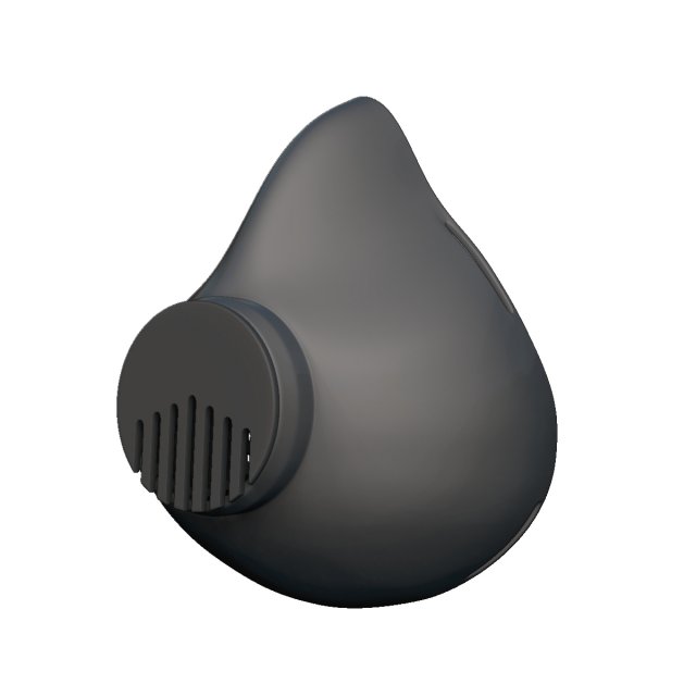 covid-19 mask 3D Druckmodell .c4d .max .obj .3ds .fbx .stl .blend 