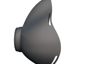 covid-19 mask 3D Druckmodell