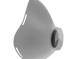 covid-19 mask 3D Druckmodell