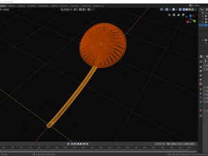 dynamic mushroom prop Modelo 3D