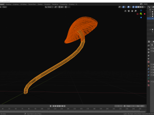 dynamic mushroom prop Modelo 3D