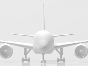 Airbus A350-900 3D-Modell