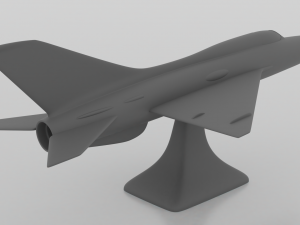 mig-21 - 3d printable model Model Cetak 3D