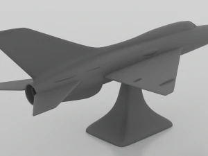 mig-21 - 3d printable model 3D Print Model