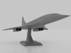 कॉनकॉर्ड - 62 सेमी 3डी प्रिंट करने योग्य मॉडल 3D प्रिंट मॉडल