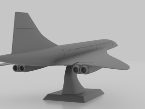 concorde - 62 cm 3d printable model 3D Print Model