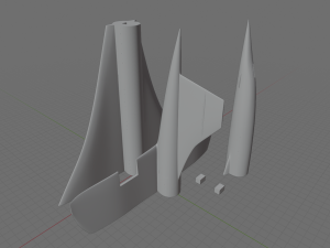 concorde - 62 cm 3d printable model 3D Print Model