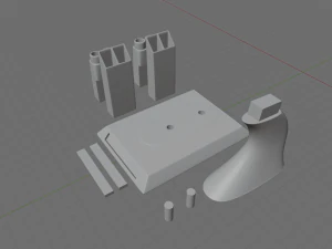 concorde - 62 cm 3d printable model 3D Print Model
