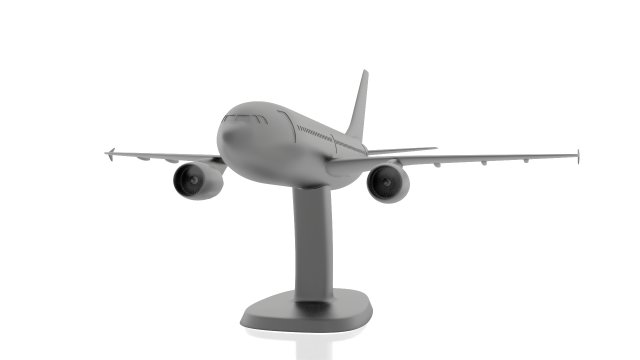 airbus a310 3d printable model Modelo de Impressão 3D .c4d .max .obj .3ds .fbx .stl .blend