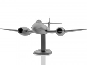 gloster meteor f8 - 3d printable model 3D प्रिंट मॉडल