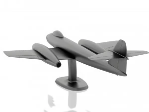 gloster meteor f8 - 3d printable model 3D Print Model