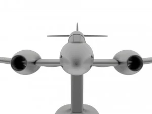 gloster meteor f8 - 3d printable model 3D Print Model