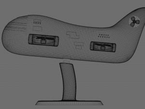 toppat clan airship - 3d printable model Model Cetak 3D
