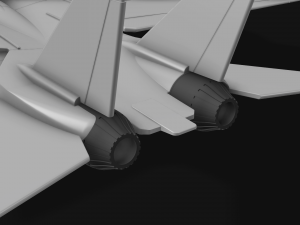 F-14 Tomcat 3D प्रिंट मॉडल