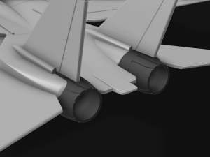 F-14 Tomcat 3D प्रिंट मॉडल