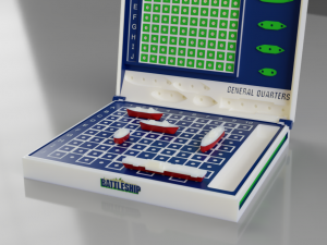 battleship board game game battleships 3d print model 3D Print Model