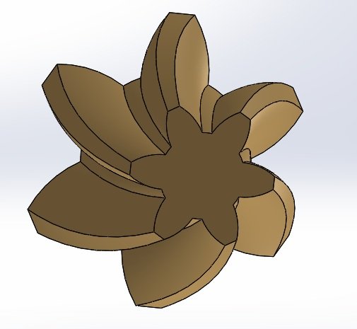 turbine shaft Model 3D .c4d .max .obj .3ds .fbx .stl .blend 