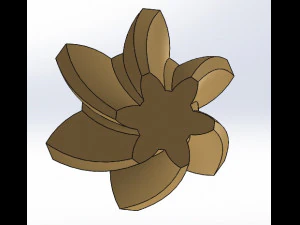 turbine shaft 3D Model