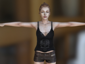 Angelina Jolie Modello 3D
