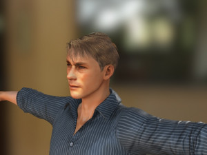 Jan klod van dam 3D Model