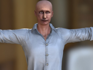 putin 3D 모델