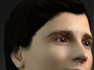 Superman Tom Welling Smallville 3D Model