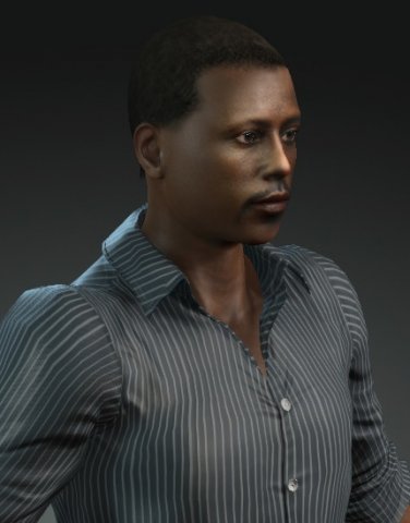 Westley Snipes 3D Model .c4d .max .obj .3ds .fbx .stl .blend 