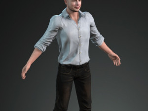 Elon Mask Modelo 3D