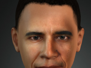 Obama 3D Model