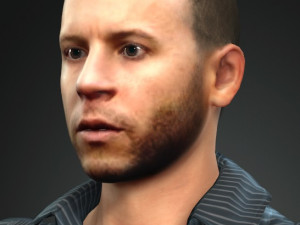vin deasel 3 s 3D Model