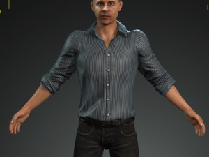 vin deasel 3 s 3D Model
