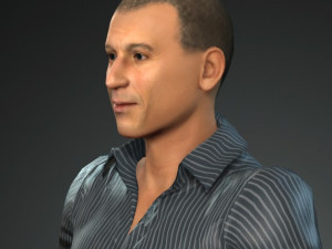vin deasel 3 s 3D Model