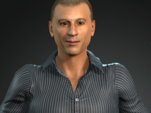 vin deasel 3 s 3D Model