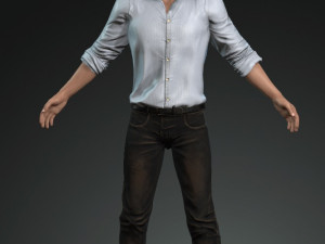 Hugh jackman 3D Model