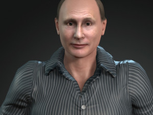 Vladimir putin 3D 모델