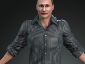 Vladimir putin 3D Model
