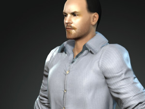 Vladimir Ilyich Lenin 3D मॉडल