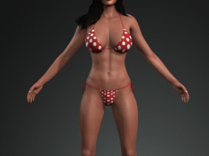Kim Kardashian Modèle 3D